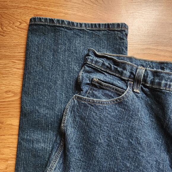 Dickies Carpenter Jeans Mens Size 36x32 Blue Denim Utility Workwear Blue - Picture 2 of 11